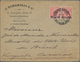 Deutsche Post In Der Türkei: 1895, "20 PARA 20" Auf 10 Pf Krone/Adler, Mittel(karmin)rot [dunkelgelb - Turkey (offices)