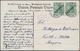Deutsche Post In Der Türkei - Stempel: 1910, TEMPEL-KOLONIE HAMIDIJE WILHELMA Als Nebenstempel (etwa - Deutsche Post In Der Türkei