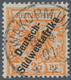 Deutsch-Südwestafrika: 1899, 25 Pf Gelblichorange Entwertet Mit K1 SWAKOPMUN(D) 1901, Die Marke Ist - Sud-Ouest Africain Allemand