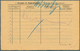 Deutsch-Südwestafrika - Besonderheiten: 1913, 9. 4., 2-sprach. Formular "Briefkarte" (Begleitschein) - German South West Africa