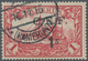 Deutsche Kolonien - Kamerun - Britische Besetzung: 1915, „C.E.F. 1 S.” Aufdruck Auf 1 Mark Rot, Einw - Kamerun