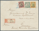 Deutsche Kolonien - Karolinen: 1900, 50 Pfg., 25 Pfg. Und 5 Pfg. Kaiseryacht Als Portogerechte Frank - Karolinen