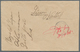 Deutsche Kolonien - Karolinen: 1910, "Pto. Bez. 31.7.", Handschriftliche Barfreimachung In Rot Auf B - Caroline Islands