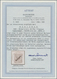 Deutsche Kolonien - Marianen: 1899, 50 Pfennig Krone/Adler Mit Aufdruck Marianen, Diagonaler Winkel - Mariana Islands