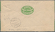 Deutsche Kolonien - Samoa - Besonderheiten: 1907 (27.4.), New Zealand Half Penny (grün) + 2x One Pen - Samoa