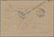 Feldpost 1. Weltkrieg: 1918,24.2., Brief Mit R-Zettel "K. D. Feldpoststation 372" Und Adler-K2 "Kass - Andere & Zonder Classificatie