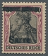 Deutsche Abstimmungsgebiete: Saargebiet: 1920, "50 Pfg. Germania/Sarre Mit Aufdruck In Type II, Balk - Covers & Documents