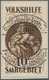 Deutsche Abstimmungsgebiete: Saargebiet: 1928, 10 Fr. Madonna Mit Klarem Stempel "Saarbrücken 3 *d 1 - Covers & Documents