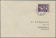 Deutsche Abstimmungsgebiete: Saargebiet - Feldpost: 1935, 10 Öre Entwertet Mit K1 "SVENSKA BATALJONE - Lettres & Documents