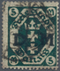 Danzig - Dienstmarken: 1922 (ca). 5 Mark Liegendes Wasserzeichen. Qualitätsstück Mit Bedarfsstempel. - Andere & Zonder Classificatie