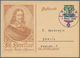 Danzig - Ganzsachen: 1939, Postkarte 10 Pf Blaugrün Wappen, Vs. Links Abb. "Hevelius", Karte Mit Bla - Sonstige & Ohne Zuordnung