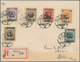 Memel: 1925. Portogerechter R-Brief In Die Schweiz, Ank.-Stpl. Bern, Leichter Tönungsstreifen, FA Hu - Memel (Klaïpeda) 1923