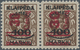 Memel: MEMEL, 30 C. Die Beiden Seltenen Aufdruck-Typen II+III Im Paar. Markenwert Für Lose Stücke Be - Memel (Klaipeda) 1923
