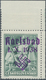 Sudetenland - Karlsbad: 1938, Legionäre 'Doss Alto' 50 H Mit Dunkelblauviolettem Handstempelaufdruck - Sudetenland