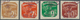 Sudetenland - Reichenberg: 1938, Zeitungsmarken 2 H, 7 H, 9 H Und 10 H, Je Mit KOPFSTEHENDEM Handste - Région Des Sudètes
