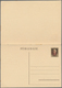 Delcampe - Dt. Besetzung II WK - Albanien - Ganzsachen: 1943. Komplettes Set Mit 1 Kartenbrief, 3 Postkarten (5 - Occupazione 1938 – 45