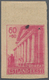 Dt. Besetzung II WK - Estland: 1941, Landschaften 60 Kop Ungezähnter Probedruck In Originalfarben Au - Occupation 1938-45