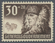 Dt. Besetzung II WK - Generalgouvernement: 1940, 30 + 20 Gr. Jahrestag Vom Generalgouvernement, Prob - Occupation 1938-45