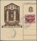 Feldpostmarken: 1944, Inselpost-Zulassungsmarke, Durchstochen Mit Schwarzem, Diagonalem "Vukovar-Auf - Andere & Zonder Classificatie