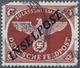 Feldpostmarken: 1944, Insel Rhodos, Inselpost-Zulassungsmarke Mit Diagonalem Schwarzblauen Agramer A - Otros & Sin Clasificación