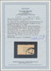 Feldpostmarken: 1943, Krim-Zulassungsmarke In Type I Mit Teilabschlag Eines Feldpost-Normstempels Mi - Autres & Non Classés