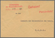 Feldpost 2. Weltkrieg: 'Geheim' / 'Secret Enclosing Envelope With The Registered Feldpost Cover From - Sonstige & Ohne Zuordnung