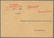 Feldpost 2. Weltkrieg: 'Geheim' / 'Secret Enclosing Envelope With The Registered Feldpost Cover From - Andere & Zonder Classificatie