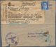 Feldpost 2. Weltkrieg: 1942/44 (ca.) Vier Paketadressen Mit Je Hitler 20 Pf. Und Unterschiedlichen S - Other & Unclassified