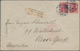 Zensurpost: 1915, Dt.Reich, 2 X 10 Pf Germania Auf Brief Von Frankfurt(Main), 4.10.15, Adressiert Na - Other & Unclassified