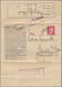KZ-Post: 1943, Vordruck-Faltbrief Aus Dem Konzentrationslager GUSEN Mit Zensur-L2 Und Ra2 " 1x Im Mo - Brieven En Documenten