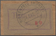 Deutsche Lokalausgaben Ab 1945: 1946. BIRKENFELD. Gebührenzettel 80 Pf In Seltener Type II Auf Brief - Autres & Non Classés