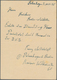 Deutsche Lokalausgaben Ab 1945 - Fredersdorf: 1945, Fredersdorf: Postkarte 6 Pf Auf 6 Pf Violett, Ge - Autres & Non Classés