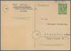 Alliierte Besetzung - Ganzsachen: 1946, Postkarte 5 Pf Grün Kontrollrat I, Gebraucht Als Ortskarte " - Sonstige & Ohne Zuordnung