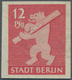 Sowjetische Zone - Berlin Und Brandenburg: 1945, Bären-Ausgabe, 10 Pfg. Mittelsiena Und 12 Pfg. Rot, - Other & Unclassified