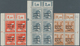 Sowjetische Zone - Allgemeine Ausgaben: 1948, 8 Pf, 12 Pf Und 24 Pf Mit Dreizeiligem Maschinenaufdru - Autres & Non Classés