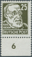 DDR: 1953, 25 Pfg. Köpfe II Mit Seltenem WZ X II, Tadellos Postfrisch, FA Paul BPP, Mi. 1.000,- Euro - Lettres & Documents