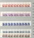 DDR: 1953, 17 Werte Als Oberrand- Zehnerstreifen Und 24 Pfg. Als Eckrand - Zehnerblock Unten Links J - Cartas & Documentos