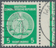 DDR - Dienstmarken A (Verwaltungspost B): 1954, 5 Pf Smaragdgrün Vom Rechten Rand Mit Auftragsnummer - Autres & Non Classés