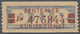 DDR - Dienstmarken B (Verwaltungspost A / Zentraler Kurierdienst): 1958, Wertstreifen Für Den ZKD Fü - Autres & Non Classés