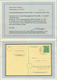 Berlin - Vorläufer: 1946, Postkarte 5 Pf Grün Kontrollrat I, Gestempelt "Berlin 22.2.46" Und Adressi - Brieven En Documenten