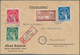 Berlin: Währungsgeschädigte Kpl. Satz Mit Fr. Zone Baden 20 Pf. 100 Jahre Dt. Briefmarken Zusammen A - Autres & Non Classés