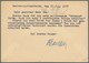 Berlin - Ganzsachen: 1952, Postkarte 20 Pf Rot Glocke "Maifeier", Gebraucht Von "Berlin 21.7.52" Nac - Sonstige & Ohne Zuordnung