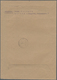 Berlin - Postschnelldienst: 5 Pf. Glocke Rechts U. Bund Angegebene Posthornwerte (vom Bogenrand) Zus - Brieven En Documenten