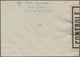 Französische Zone - Baden: 1947, 24 Pf Rot EF Auf Brief Von WEHR Nach Göppingen Mit Seltener Zensur - Sonstige & Ohne Zuordnung