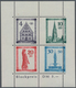 Französische Zone - Baden: 1949. Freibug-Block, Gezähnt, Mit Sehr Seltener Abart "10 Pf Und 30 Pf St - Andere & Zonder Classificatie