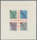 Französische Zone - Baden: 1949, Rotes Kreuz-Block In Type II/IV Mit Rotem Sonderstempel "FREIBURG 8 - Sonstige & Ohne Zuordnung
