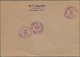 Französische Zone - Baden: 1949. Luftpost-R-Brief Mit Rot-Kreuz-Block Und Kpl. Rot-Kreuz-Satz (gezäh - Other & Unclassified