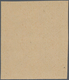 Saarland (1947/56): 1947, 25 Pf Dunkelrosakarmin Im Postfrischen 4er-Block Ungezähnt, Mi 880.- - Neufs