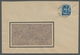 Saarland (1947/56): 1947, "75 Pfg. Dunkelultramarin" Als EF Auf Fensterumschlag Von VÖLKLINGEN (SAAR - Unused Stamps