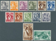 Saarland (1947/56): 1947, Freimarken, Neuauflage Auf Weißem Papier Ohne Aufdruck, Kompletter Satz 13 - Unused Stamps